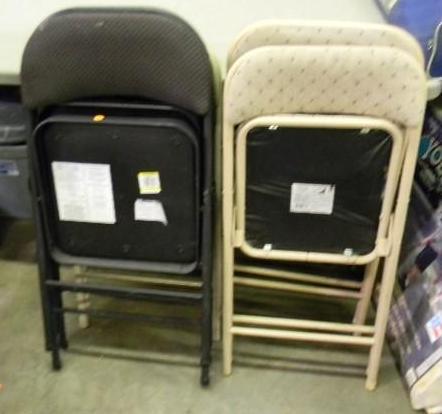 lot 106 image: Lot of 5 folding chairs ...