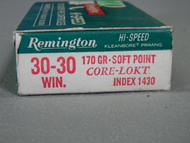 lot 17 image: Full box of Remington 30-30 hi-spee...