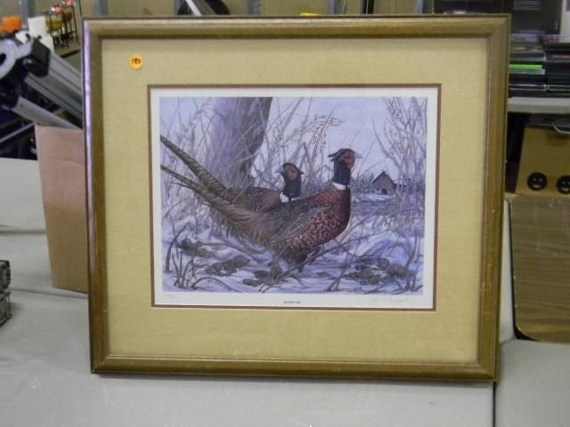 lot 183 image: Beautiful framed &quotSeasons End...