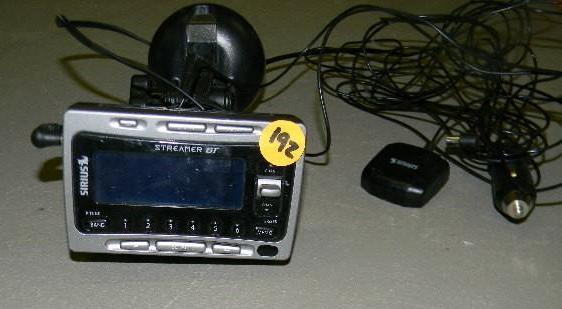 lot 192 image: Sirus streamer GT - satellite radio...