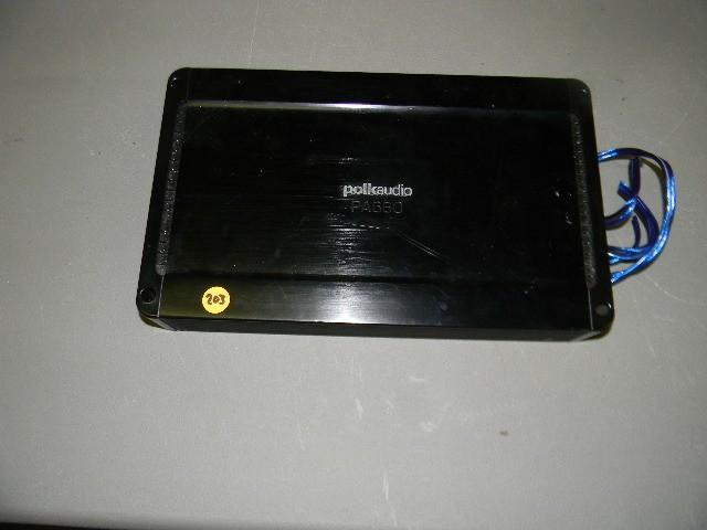 lot 203 image: Polkaudio amplifier - model PA-660...