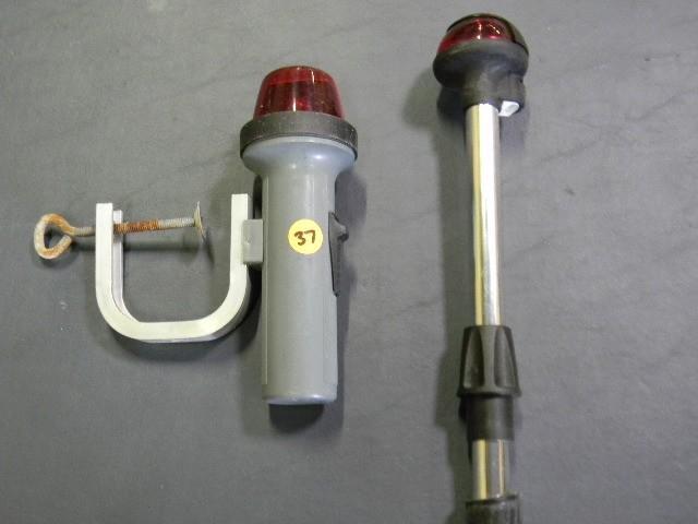 lot 37 image: Lot of 2 boating lights...