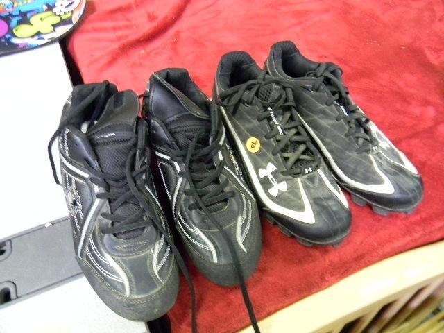 lot 70 image: Two pairs of baseball cleats - one ...