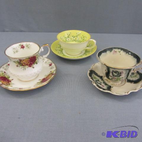 Fine China Tea Cups