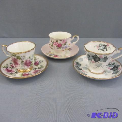 Fine China Tea Cups