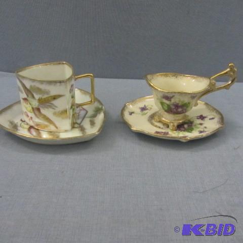 Fancy Cups and Saucers