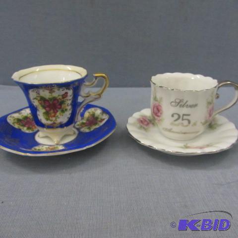 Fancy Cups and Saucers