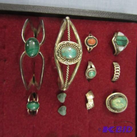 Turquoise, Silver Jewelry