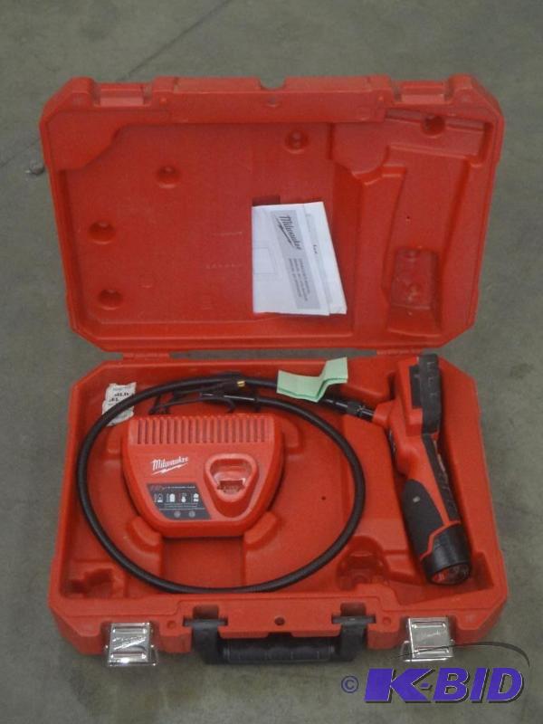 lot 109 image: Milwaukee 12Volt Color Inspection C...