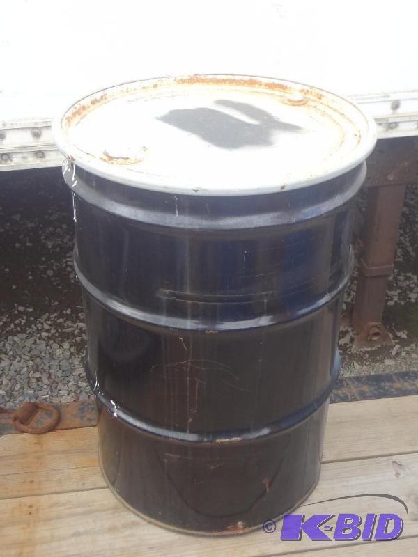 lot 11 image: 55-Gallon Steel Barrel With Removab...
