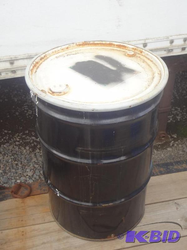 lot 13 image: 55-Gallon Steel Barrel With Removab...