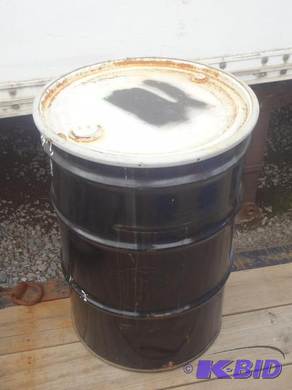 lot 14 image: 55-Gallon Steel Barrel With Removab...