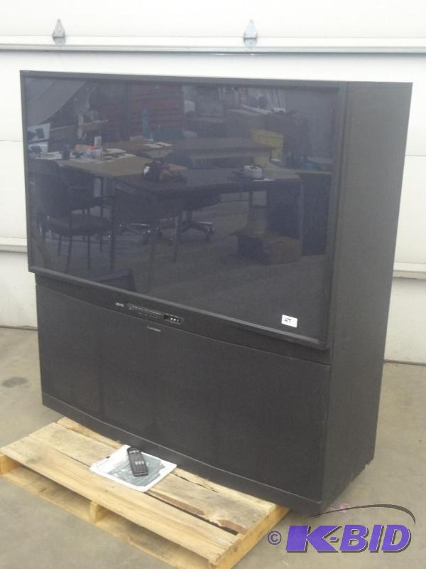 lot 147 image: Mitsubishi 1080P Big Screen TV With...