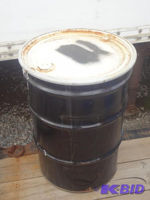 lot 15 image: 55-Gallon Steel Barrel With Removab...