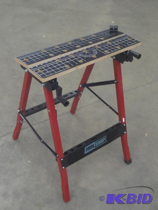 lot 154 image: Tool Shop Foldable Work Stand...