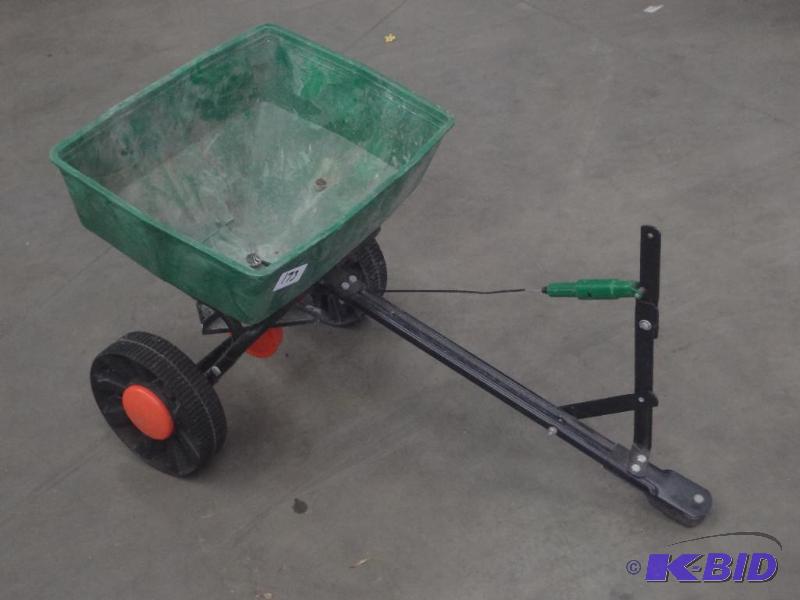 lot 173 image: Scotts Towable Fertilizer Spreader...