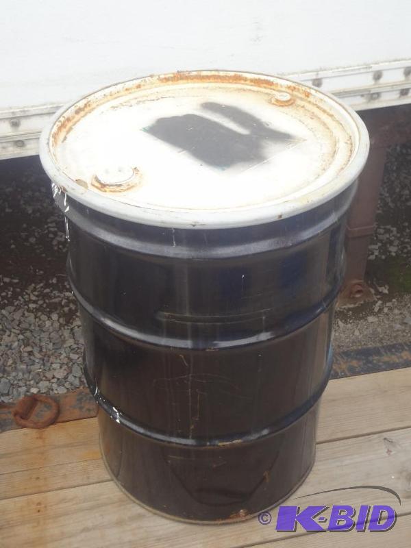 lot 20 image: 55-Gallon Steel Barrel With Removab...