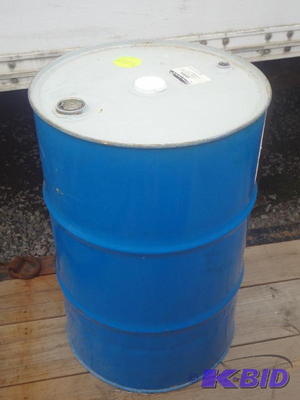 lot 24 image: 55-Gallon Steel Sealed-Lid Barrel...