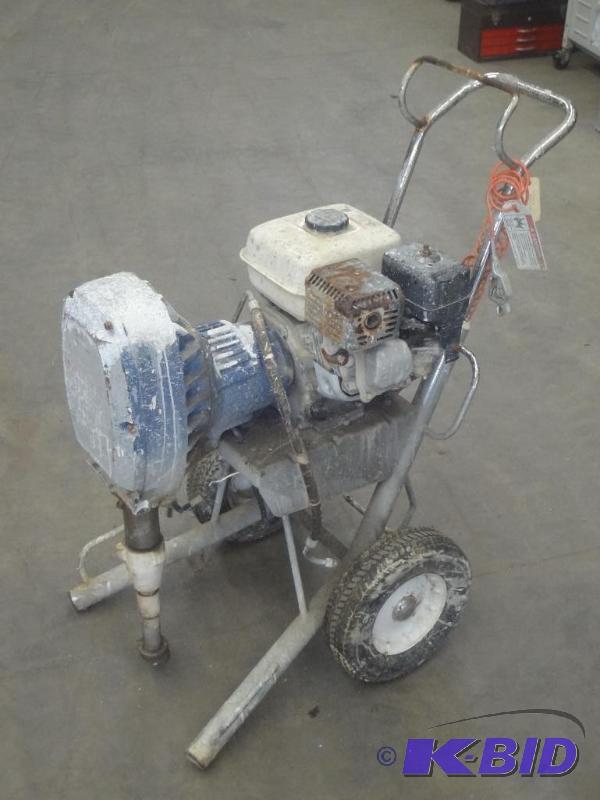 lot 28 image: Graco Paint Sprayer For Parts, Hond...