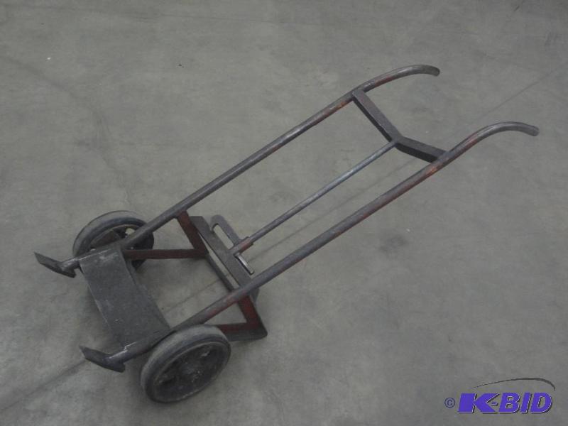 lot 42 image: Industrial Steel Barrel Dolly...
