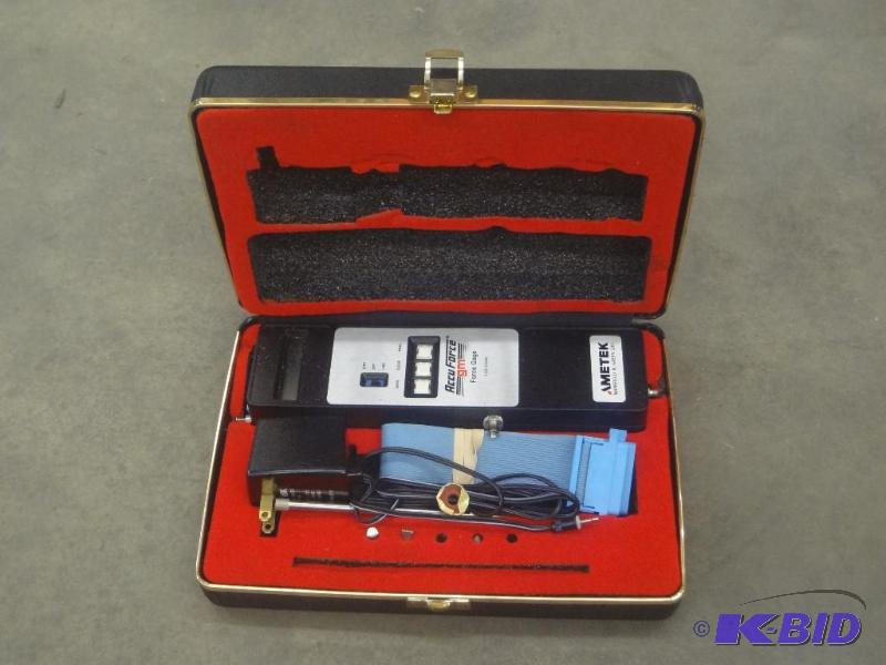 lot 55 image: Ametek Accu-Force O-250 Gram Force ...