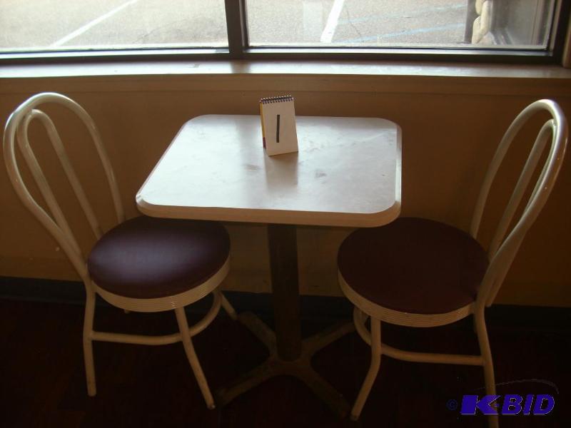 Table and 2 chairs...