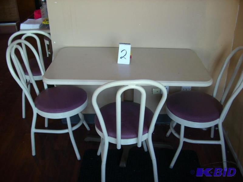 Table and 3 chairs...