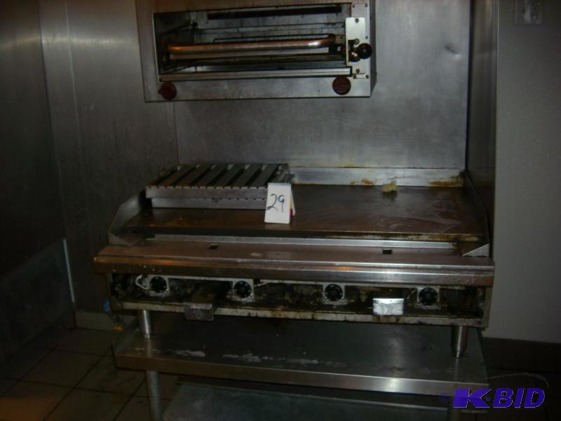 Blodgett cheesemelter and griddle...