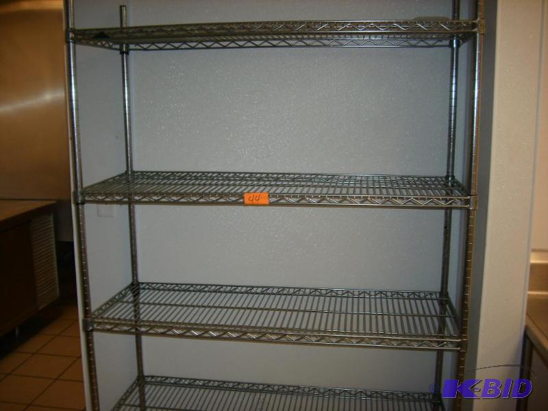 Adjustable metro racking, 72 x 48 x...