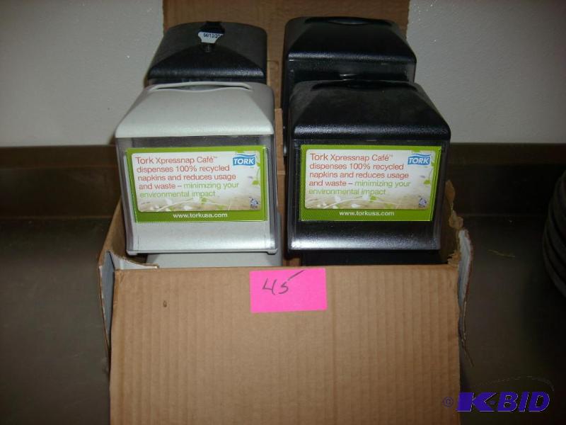 8 napkin dispensers...