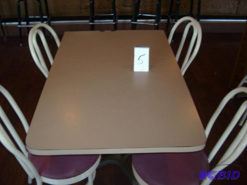 Table and 4 chairs...