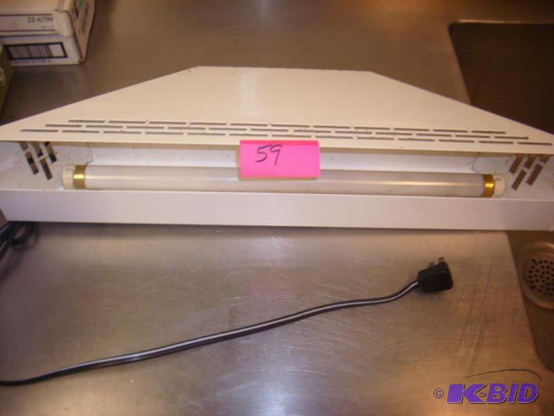 Insect light trap, works...