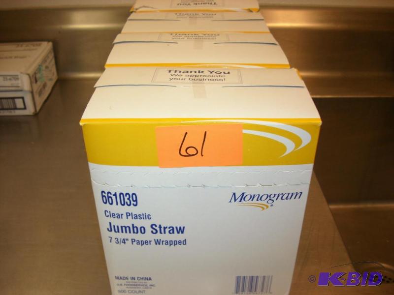 2500 count jumbo straws...