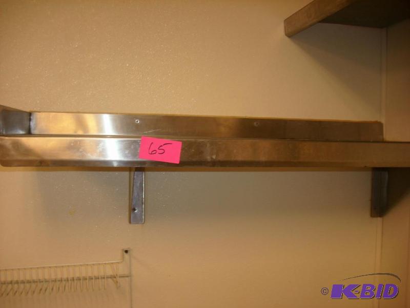 stainless steel shelf, 36 x 12...