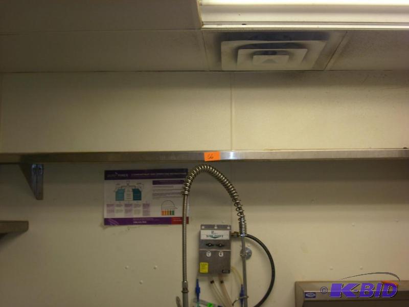stainless steel shelf, 96 x 12...