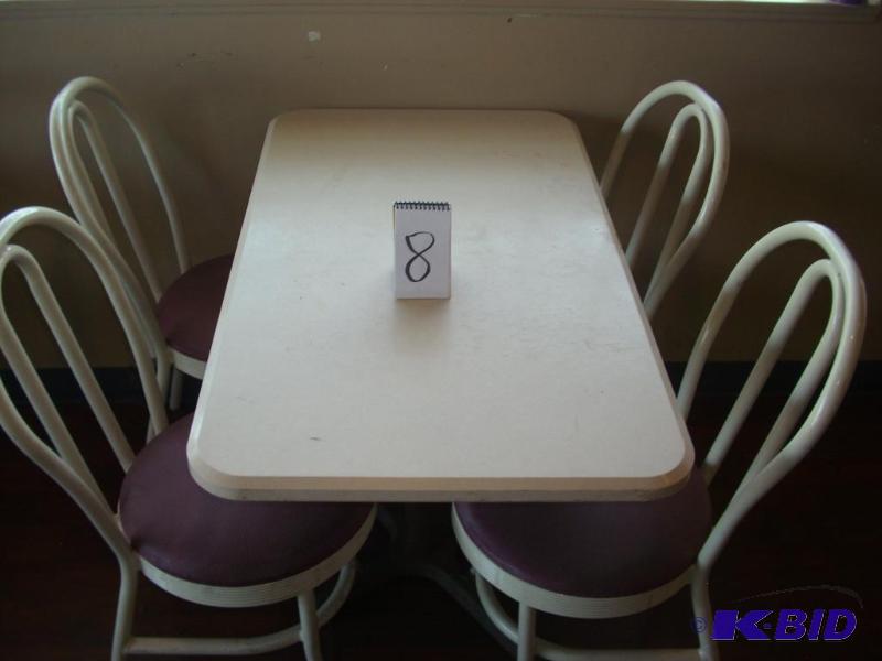 Table and 4 chairs...