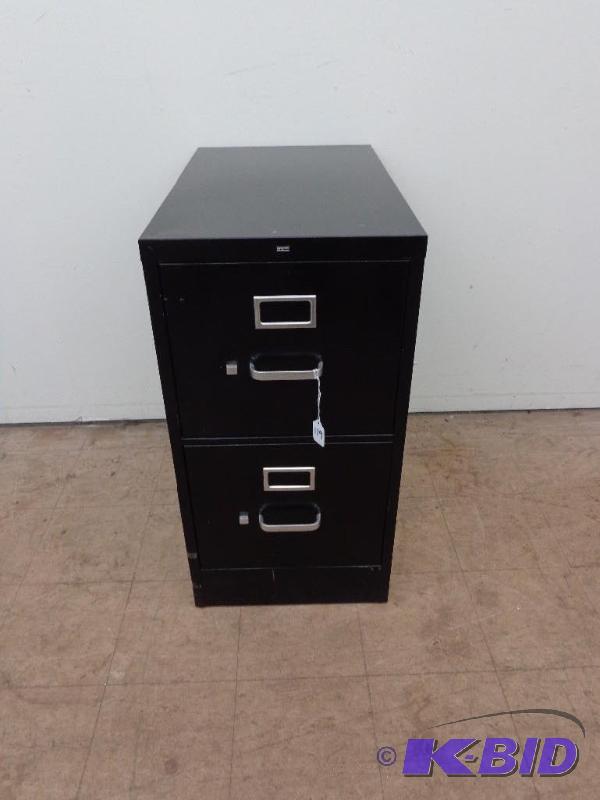 lot 119 image: HON 2 Drawer Filing Cabinet 15"...