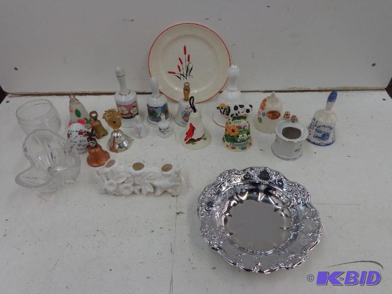 lot 28 image: Assorted Nic Nac Bells and More Bel...