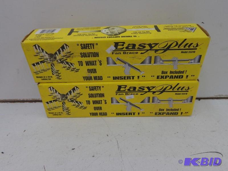 lot 32 image: Easy Plus Fan Braces Model 3310 15...