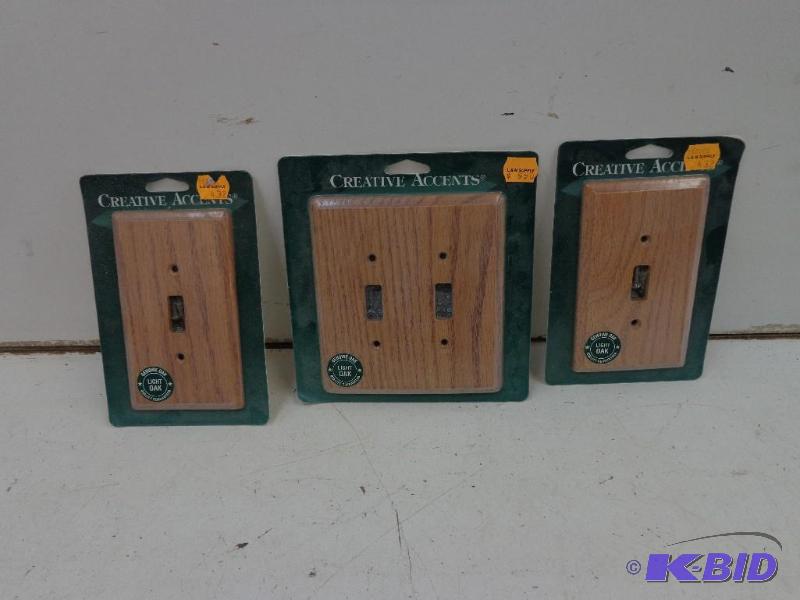 lot 35 image: Creative Accents Lightswitch Covers...