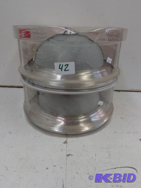 lot 42 image: Design Threads 2 Ceiling Fixtures S...