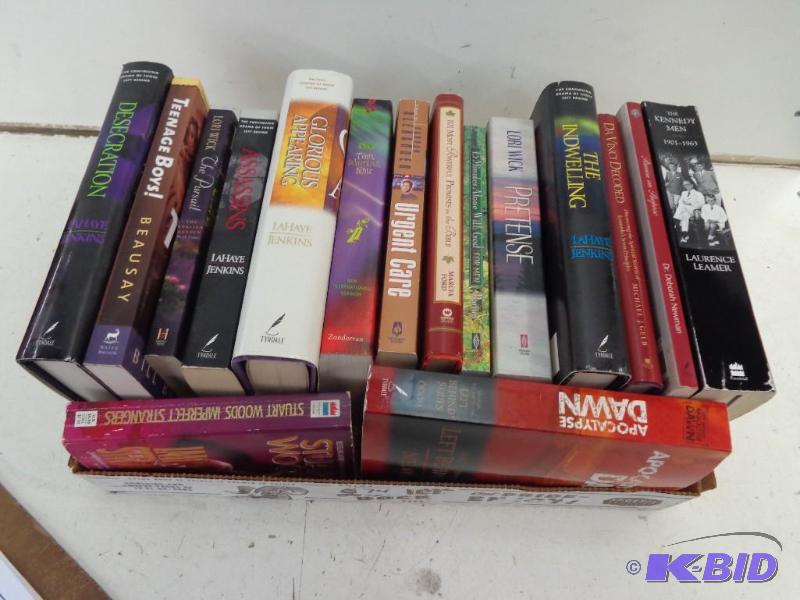 lot 74 image: Assorted Books Kennedy Men Apocalyp...
