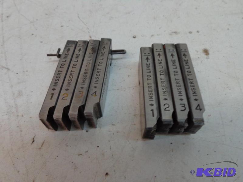 lot 95 image: Ridgid Pipe Threading Dies Ridgid 3...