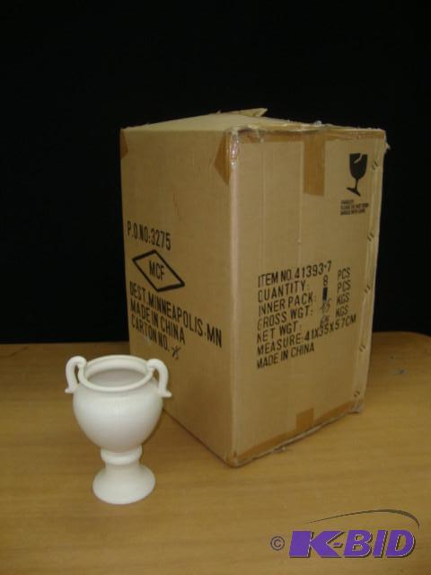 New Vases, case lot of 8...