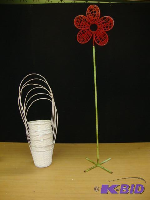 Decorative Flower &amp Lot of 5 Ba...