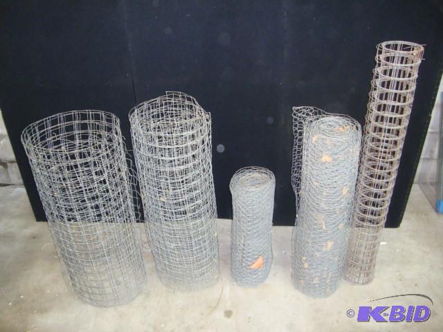 Assorted Chicken Wire &amp Fencing...