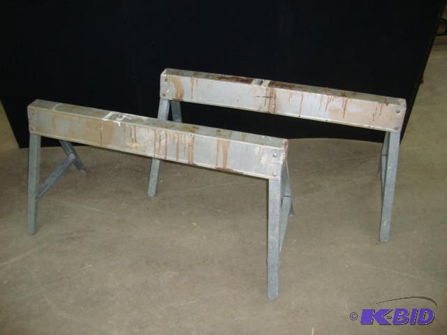 Folding Saw Horses, Lot of 2...