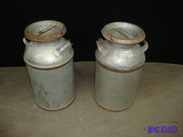 Large Milk Cans...