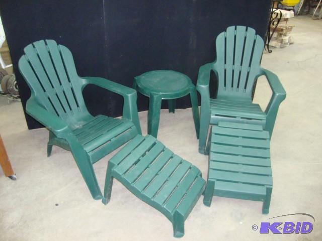 Plastic Patio Set...