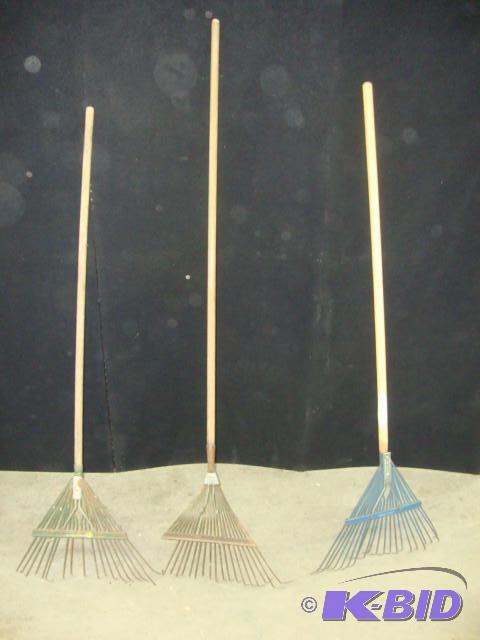 Leaf Rakes, lot of 3...